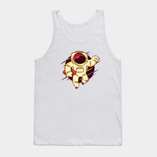 Astronaut Football Tank Top by LR_Collections